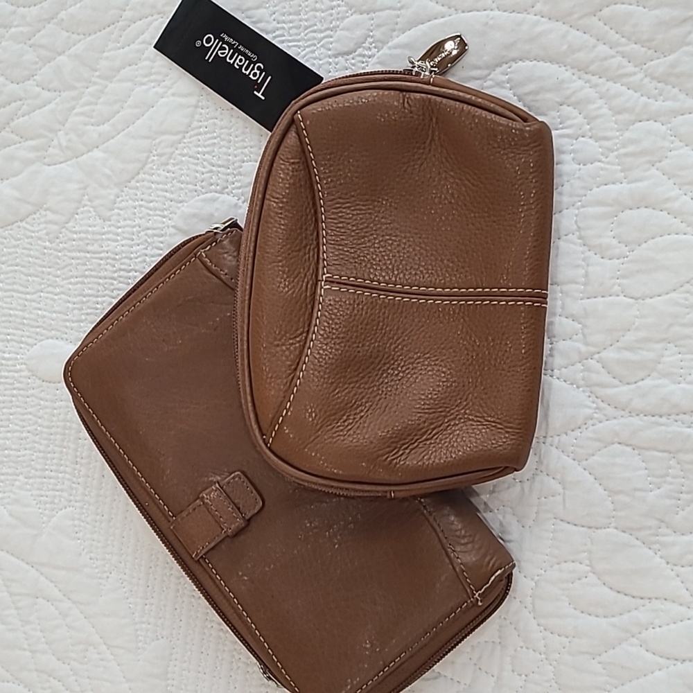 Tignanello Genuine leather set - Picture 1 of 8